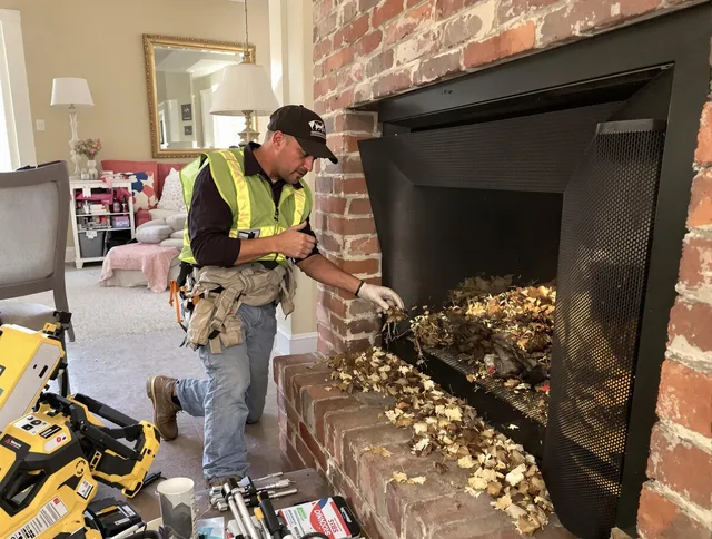 Safe screening installation by Streetsboro Chimney Sweep in Streetsboro, OH