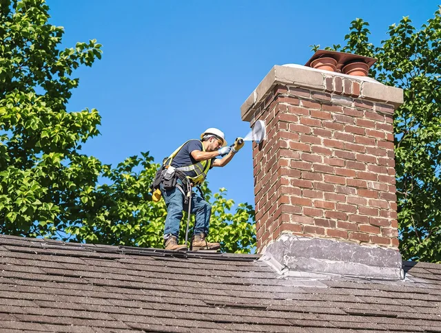 Streetsboro Chimney Sweep performing an inspection with advanced tools in Streetsboro, OH