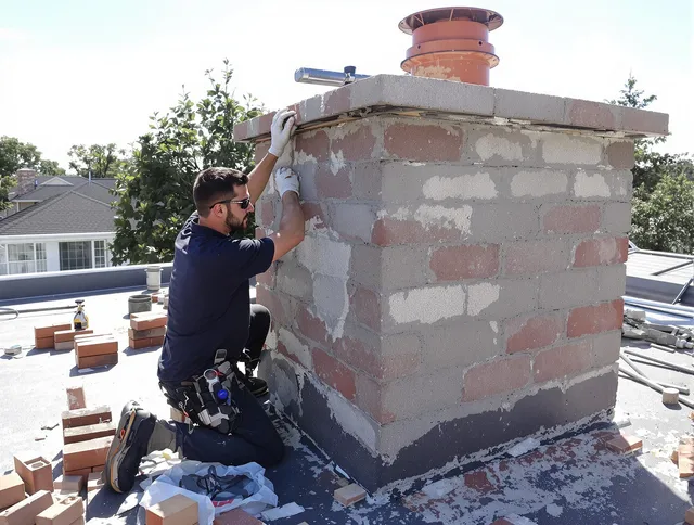 Advanced chimney repair process by Streetsboro Chimney Sweep in Streetsboro, OH