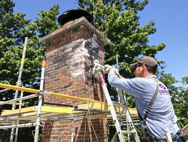 Structural chimney repair by Streetsboro Chimney Sweep in Streetsboro, OH